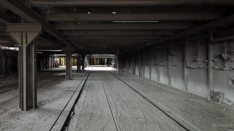 Fahrweg Schiebebuehne Pressen Hangseite